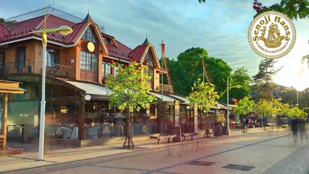 Senoji Hansa Hotel Palanga Buitenkant foto
